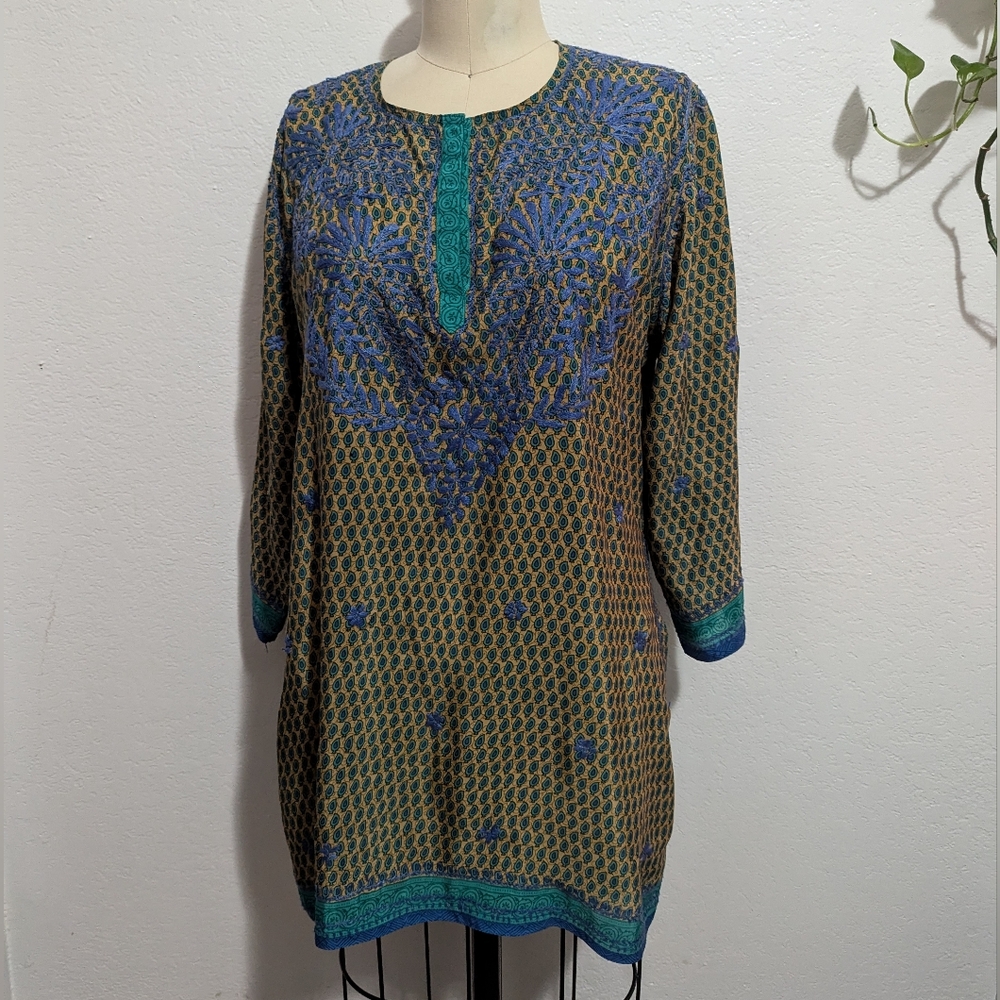 Gretchen Scott Embroidered Tunic